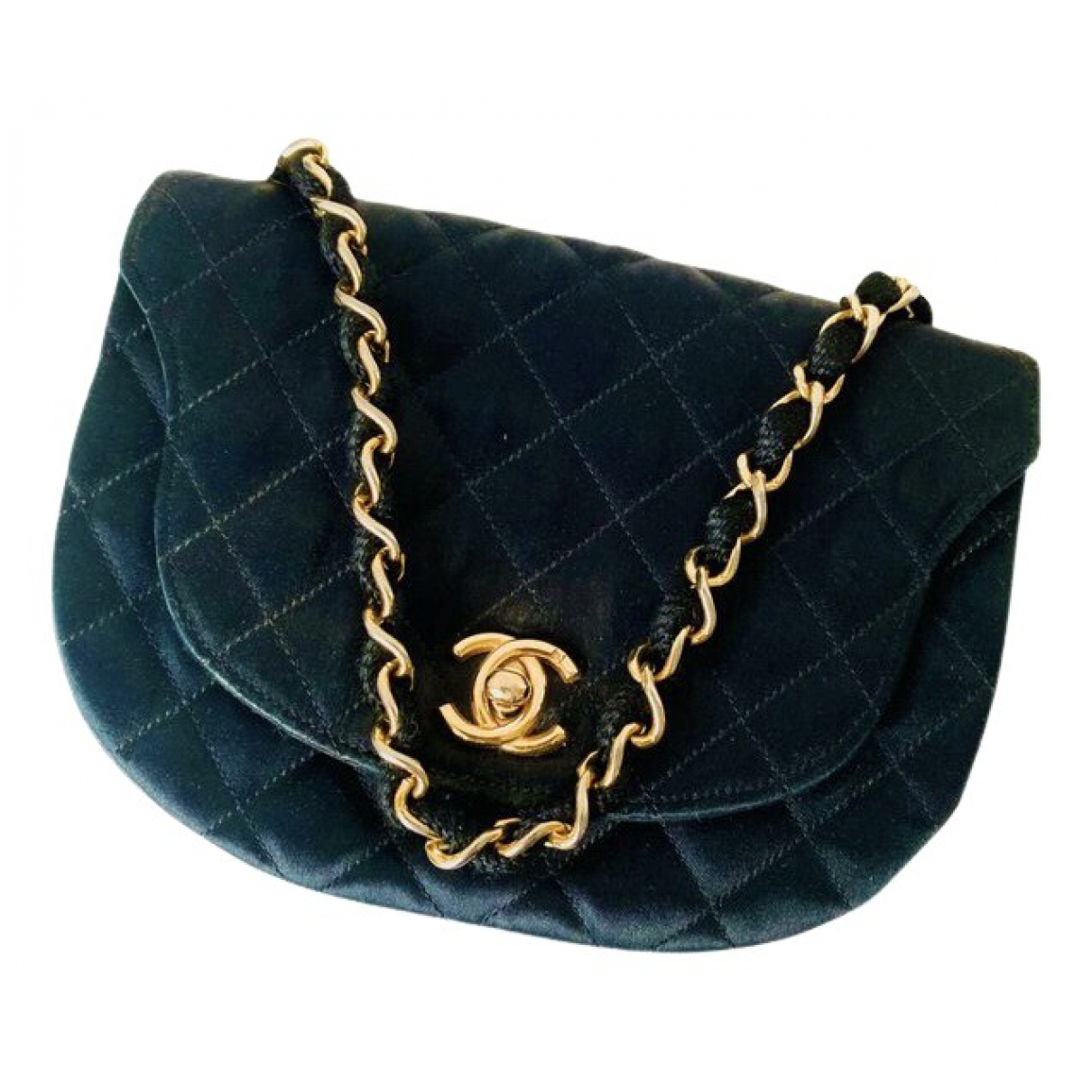 31 vintage silk crossbody bag Chanel 
